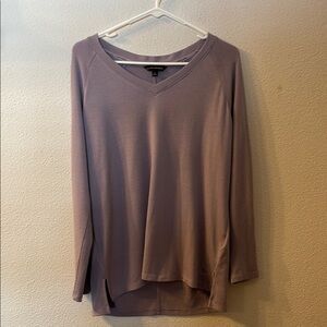 Banana Republic vneck purple sweater